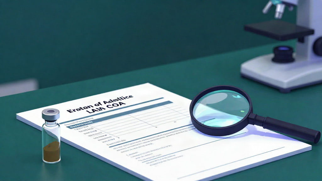 The 5 Numbers That Actually Matter: How to Read a Kratom Lab Report (COA)